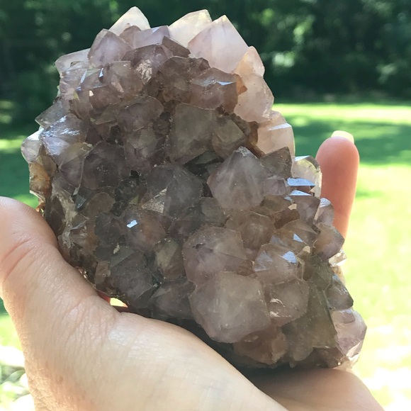 Smoky Ametrine Spirit Quartz Crystal Specimen - Picture 2 of 16